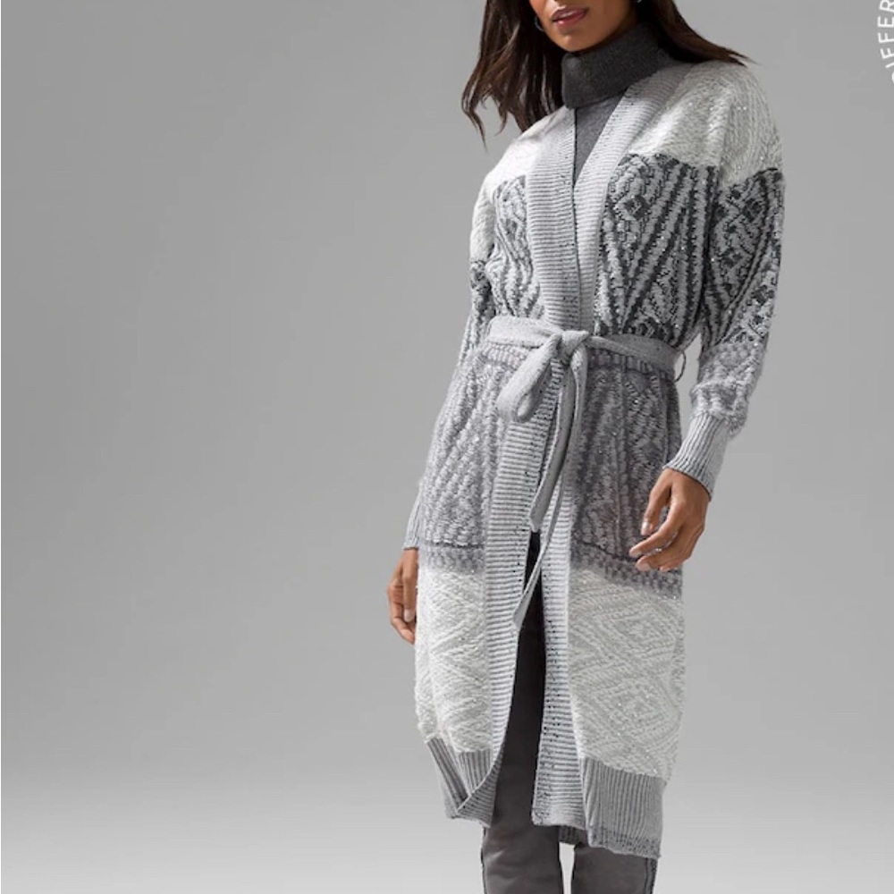 NWT Fair Isle Sequin Cover Up - Small ($165)